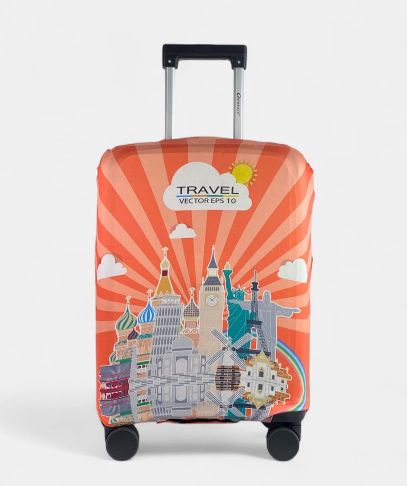 Luggage Cover-Orange